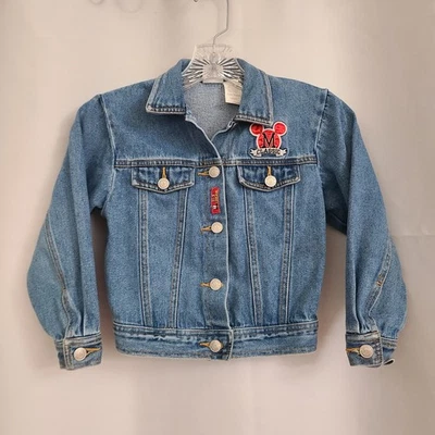 Chaqueta Mickey & Co Unisex Niños Talla L (6X) Azul Denim Disney Clásica Mickey Mouse Foto 1 de 4