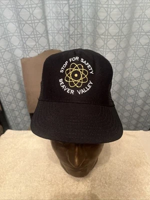 De colección Beaver Valley Central Nuclear Parada Para Seguridad Camionero Snapback Sombrero Foto 1 de 4