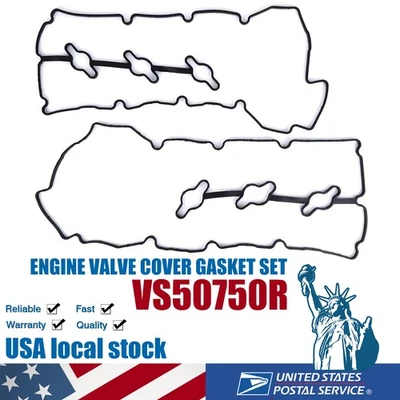 For FEL-PRO Valve Cover Gasket Set For 2007-2009 HYUNDAI SANTA FE Kia V6-3.3L — 第 1/4 张图片