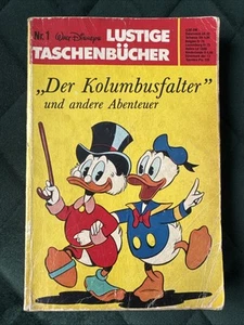 Lustiges Taschenbuch Ltb Nr. 1 Der Kolumbusfalter Nachdruck 4,50DM von 1977 #9 - Bild 1 von 16
