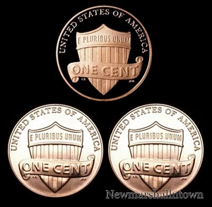 2015 P+D+S Lincoln Shield Set ~ Mint Proof & PD Uncirculated from Bank Rolls - Picture 1 of 2
