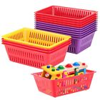 24 Pack 6.1 x 4.5 x 2.4 Inches Classroom Storage Baskets, Small Plastic Baske...