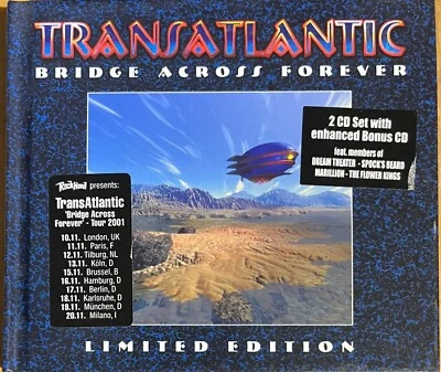 Transatlantic (Dream Theater) - Bridge Across Forever Digibook 2 CD enhanced NEU - Bild 1 von 3