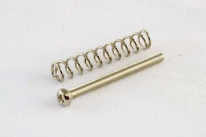 Allparts GS-0396 Metric Humbucker Mounting Screws - Nickel, Pack of 4 - Picture 1 of 1