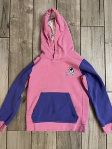 RARE 2009 Nike Pink Purple Hike Club Hiker Hippie Pullover Hoodie KIDS SM/MED - Picture 1 of 11