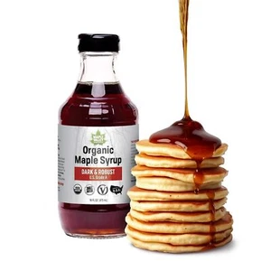 Maple Valley Organic Pure Maple Syrup Dark & Robust Better Than Pancake Syrup... - Picture 1 of 9
