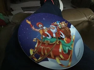 Vintage Weihnachten Urlaub McDonalds Teller 9,5"" (D) - Bild 1 von 2