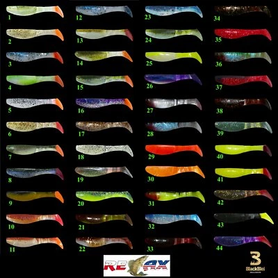 2 x Kopyto 4L" / 10 cm Relax Kunstköder Gummifische  (Art. 4074) - Bild 1 von 2