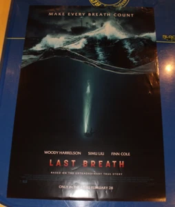 Póster original de la película Last Breath 2025 enrollado 27" x 40" - Imagen 1 de 4