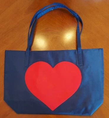 Bolso de Mano AVON Corazón Rojo Cartera de Hombro Comestibles San Valentín Viaje Playa Laptop Foto 1 de 4