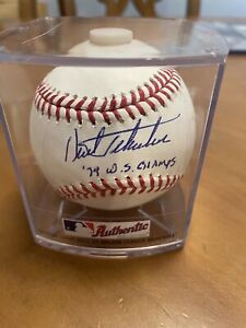 Pittsburgh Pirates Kent Tekulve 79 W.S. Champ Signed Autographed MLB Baseball