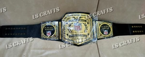 Tecmo Bowl Champion Championship Belt Adult Size 2mm Brass - Picture 1 of 5