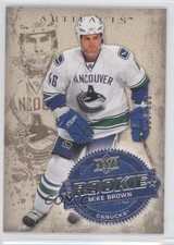 2008-09 Upper Deck Artifacts Silver /100 Mike Brown #230 Rookie RC