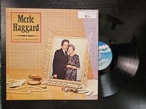 MERLE HAGGARD - SONGS FOR THE MAMA THAT TRIED 12" VINYL RECORD MCA SONGBIRD 1981 - Picture 1 of 7
