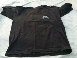 ANDINISMO Peru Climbing T-Shirt Used Black Aventura Cordllera Blanca Huaraz - Picture 1 of 2