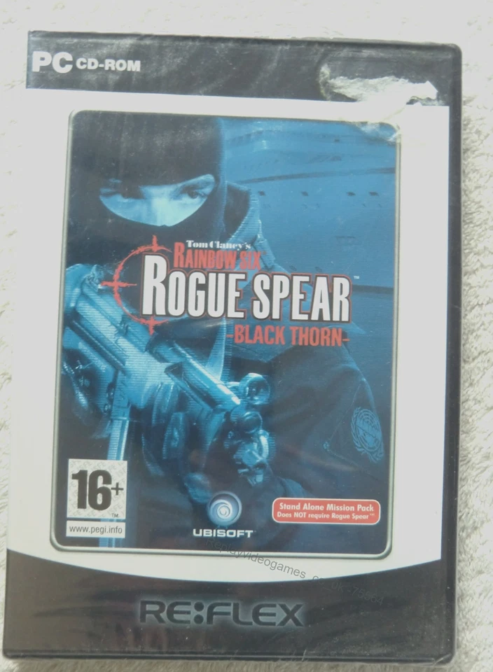 Tom Clancys Rainbox Six Black Thorn PC Game Cd-rom Windows 98 Me 2000 XP X64