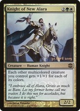 KNIGHT OF NEW ALARA (FOIL) Launch Party Promo MTG Alara Reborn MP