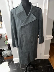 ABRIGO DE DISEÑADOR 100% LANA, 3/4 Largo, GRIS HOMBRE Talla: 52 - Imagen 1 de 7