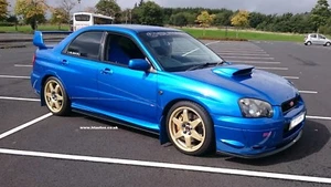 Se adapta a SUBARU Impreza STi. Kit de cuerpo de labios completo, 2003-2005 Blobeye. Coches HT Reino Unido. - Imagen 1 de 6