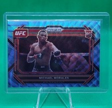 2023 Panini Prizm UFC Blue Wave Prizm Michael Morales RC