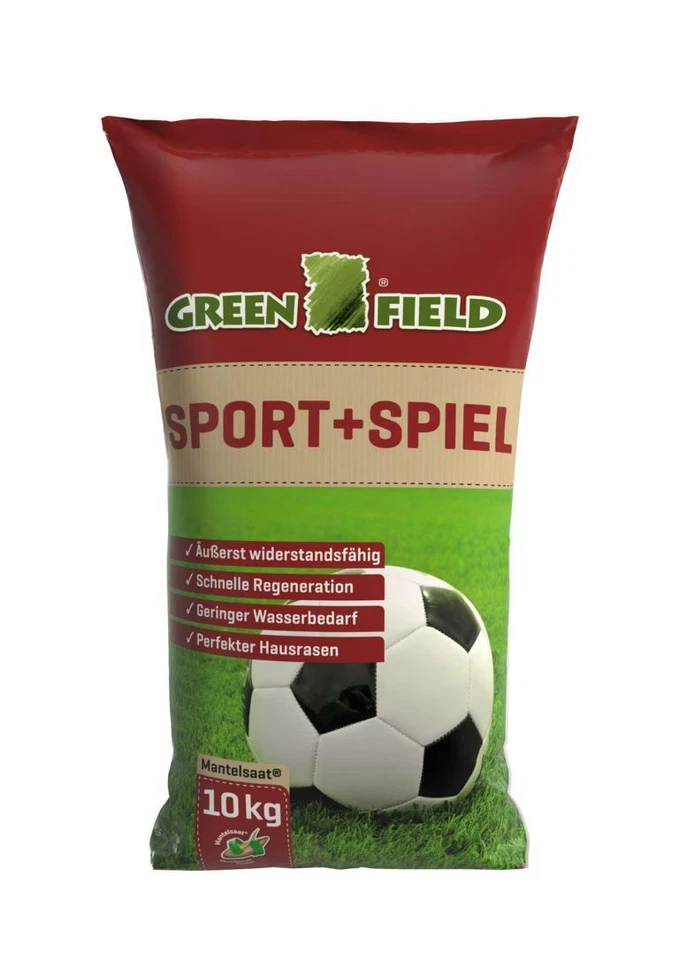 Greenfield Sport + Spiel Rasensaat | 10 kg Sack - Bild 1 von 1
