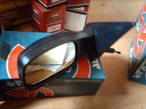 New Wing mirror for Peugeot 306 LHS nearside cable adjust 1993 - 2001 - Picture 1 of 2