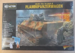 BOLT ACTION SD.KFZ 251/16 AUSF D FLAMMPANZERWAGEN HALFTRACK - NEW & SEALED - Picture 1 of 1