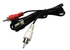 One 3 Foot Procraft Y-Cable One RCA Male To Dual RCA Males Model (CA114X) - Picture 1 of 1
