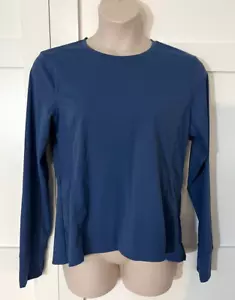 SPYDER ACTIVE WOMENS BLUE LONG SLEEVE/POCKET/THUMBHOLES TOP-SIZE XXL, NWOT - Picture 1 of 10