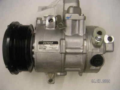 AC Compressor OEM Denso 6SEU16C fits Lexus LS430 QR - Image 1 of 4