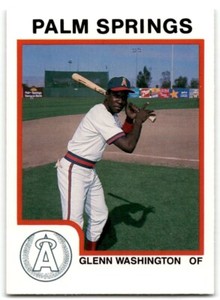 1987 ProCards Glenn Washington Palm Springs Angels #305