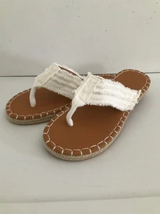 Damen-Flip-Flops Zehenstegsandalen Größe 9/39 Markenlos gepolstert Sommer Hausschuhe Schuh - Bild 1 von 9