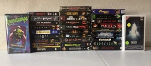 Lot of 30 VHS Horror Scifi Monsters Supernatural Thriller - Scream Alien Species - Picture 1 of 20