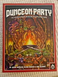 Dungeon Party RPG Board Game Complete Premium Rare Dragons Card Fun - Picture 1 of 3