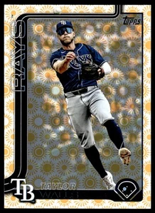 2025 Topps Series 2 Taylor Walls #502 Sun Holiday Foil Rays - Picture 1 of 2