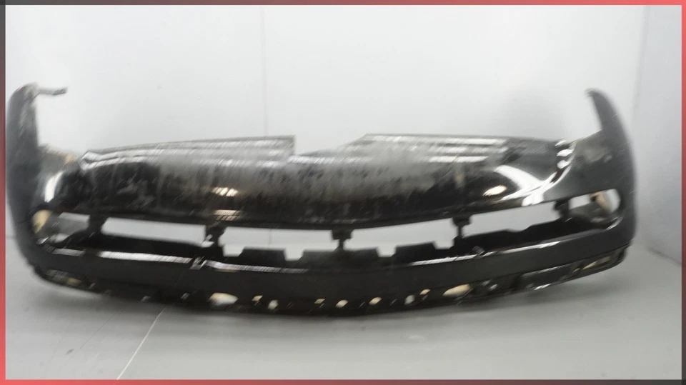 1999-2003 Mercedes-Benz CLK320 CLK430 capa de para-choque dianteiro preta fabricante de equipamento original - Imagem 1 de 4