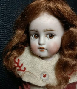 Antique All Bisque Doll RARE Vintage Kestner 150 Mignonette 1/2 USED from JAPAN - Picture 1 of 17