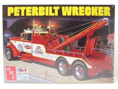 Peterbilt 359 Carroattrezzi Abschlepper Kit Modellismo Plastica Auto 1:25 AMT - Immagine 1 di 4