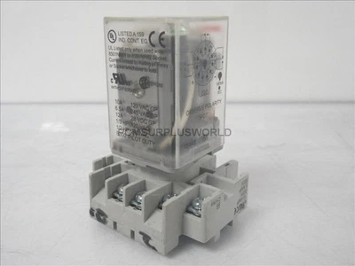 8501KPD13P14V53 Ser F Square D Relay 24VDC with Base 8501NR61 (Used and Tested) - Image 1 of 4
