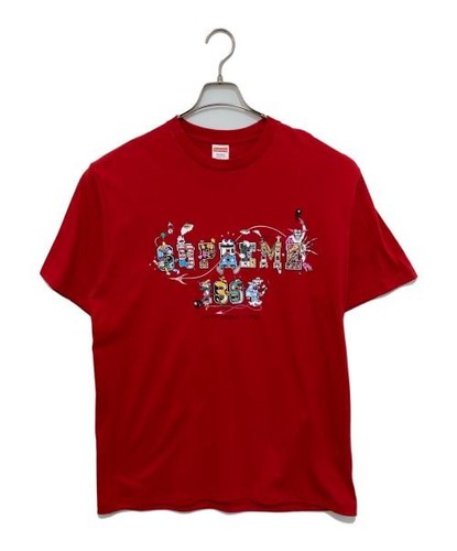 T shirt SUPREME Varsity rossa