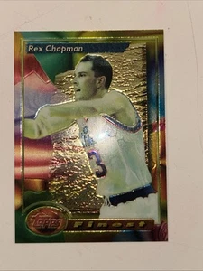 1993-94 TOPPS FINEST CHROME Rex Chapman #158 MINT Condition - Picture 1 of 2