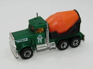 Matchbox Superfast No 19 Peterbilt Cement Truck HTF All White Tampo Near Mint UB - Picture 1 of 4
