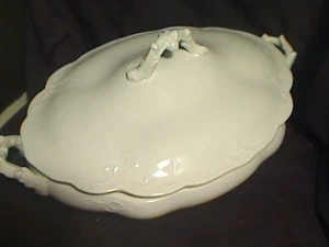 ALFRED MEAKIN Oval Ironstone Ceramic Soup Tureen Serving Bowl With Lid England - Picture 1 of 3