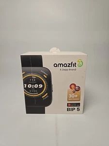 Amazfit BIP 5 A2215 Soft Black Bluetooth Water Resistant Android Smartwatch - Picture 1 of 4