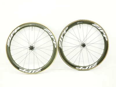 Juego de ruedas de 11 velocidades con freno de disco tubular de carbono Zipp 303 Firecrest + Vittoria Typhoon Foto 1 de 4