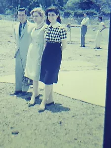 60er Jahre Foto VINTAGE Fund 35mm Ajijic Mexiko Drei Freunde 1961 Original S3-24 - Bild 1 von 4