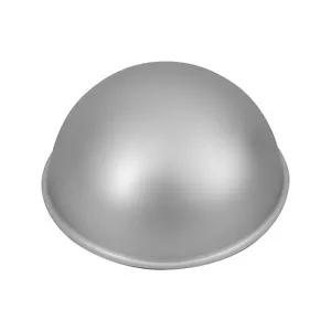 100% Genuine! BAKEMASTER Silver Anodised Hemisphere Cake Pan 15 x 7.5 cm! - Picture 1 of 3