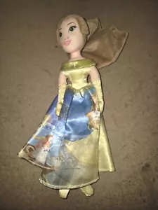 Posh Paws Disney Beauty & The Beast Belle Story Dress. Mini Doll Plush Soft Toy - Picture 1 of 9