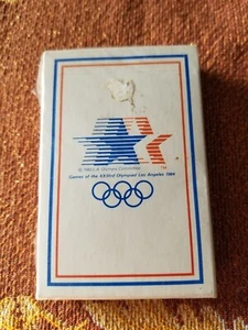Mazo de cartas de juego Olympics Stars 1984 en movimiento juego de póquer puente tamaño (1) - Imagen 1 de 2