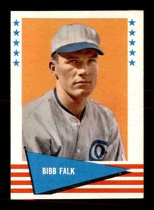 1961 Fleer #104 Bibb Falk   EXMT/EXMT+ X2510269